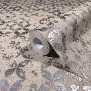 City Romance hiekka Quatrefoil tapetti 35120