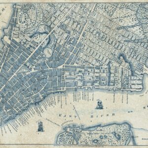 Kuvatapetti 50194P1 Old vintage city Map New York