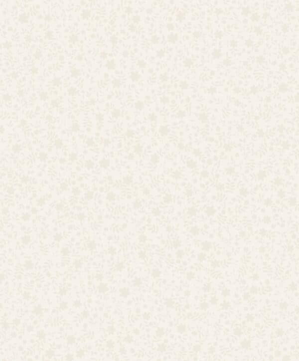 Heritage beige pienikuvioinen lehtitapetti