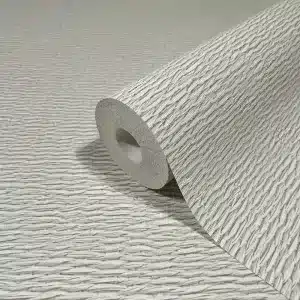 Travertino vaalean beige juuttipunos tapetti 33382