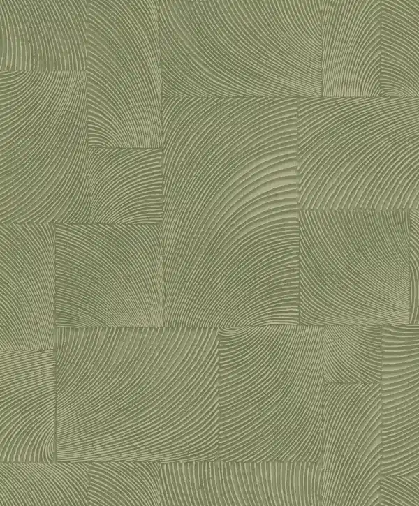 Omura Murio vihreä geometrinen tapetti A71503
