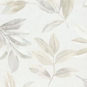 TNDB beige lehtitapetti