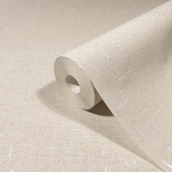 City Romance beige kangaskuvioinen tapetti 35114