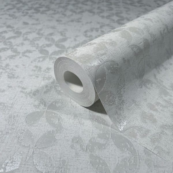 City Romance valkoinen Quatrefoil tapetti 35121