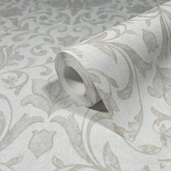 City Romance beige ornamentti tapetti 35168