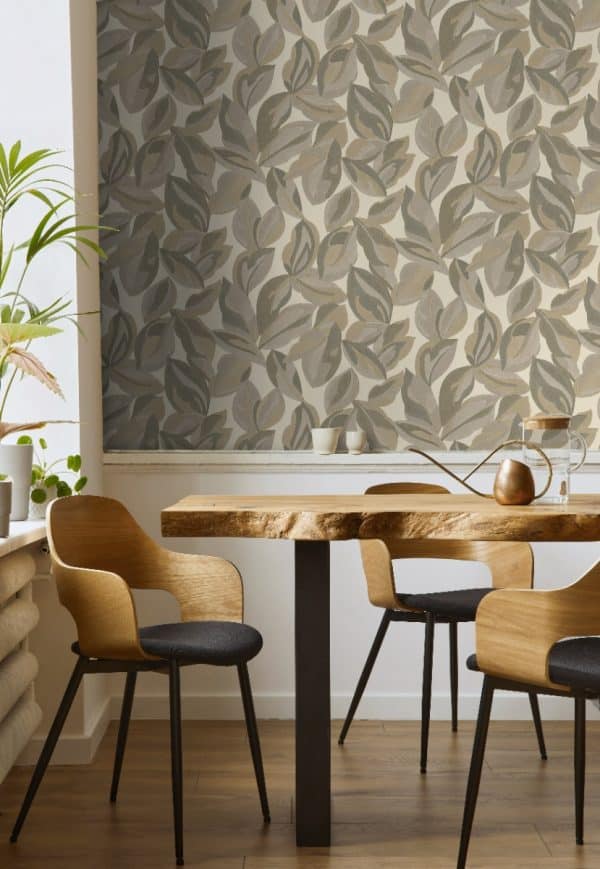 The lost Garden Nicolai Leaf Beige tapetti 91592
