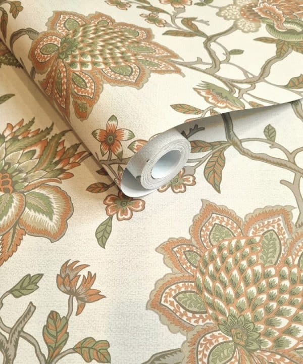 The lost Garden Regan Orange Sage tapetti 91611