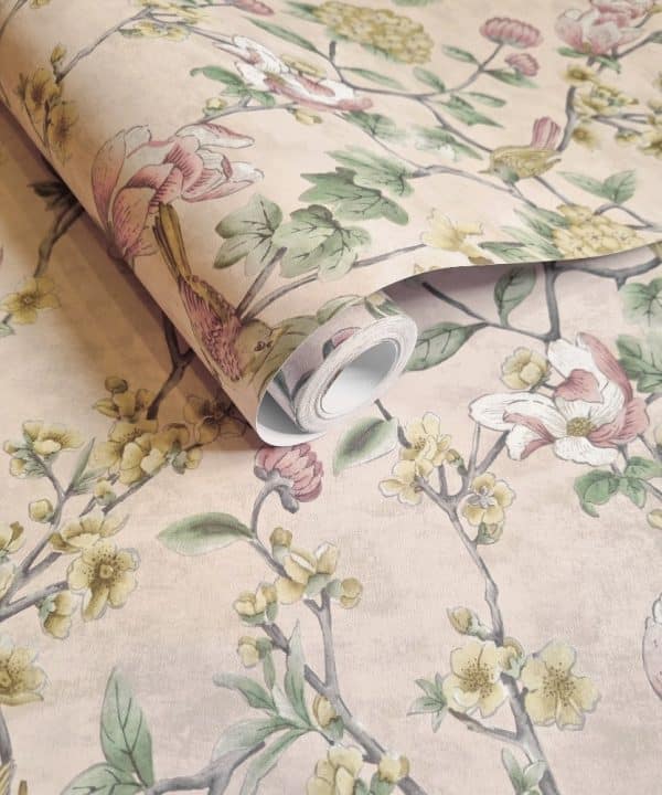 The lost Garden Nightingale Pink tapetti 91621