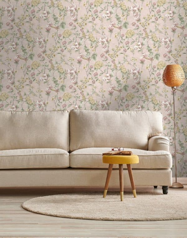The lost Garden Nightingale Pink tapetti 91621