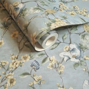 The lost Garden Nightingale Blue tapetti 91623