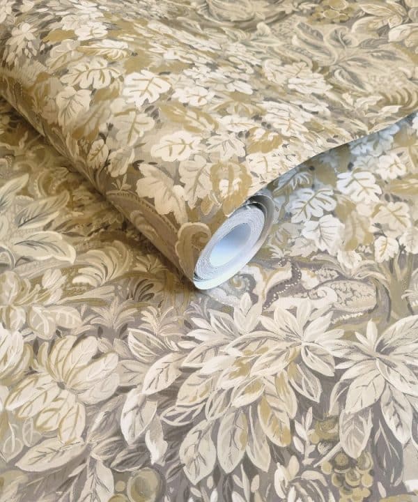 The lost Garden Parsons Wood Yellow_Beige tapetti 91632