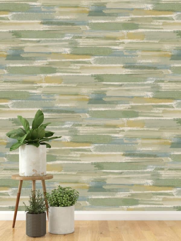 The lost Garden Sasso green yellow tapetti