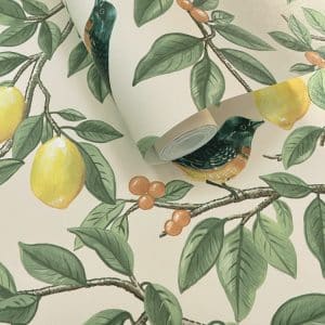 Tales of the Manor Ponderosa Cream Orange tapetti 91890.