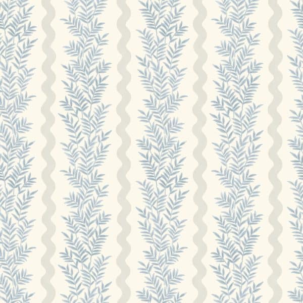 Tales of the Manor Pipkin Stripe Neutral Blue