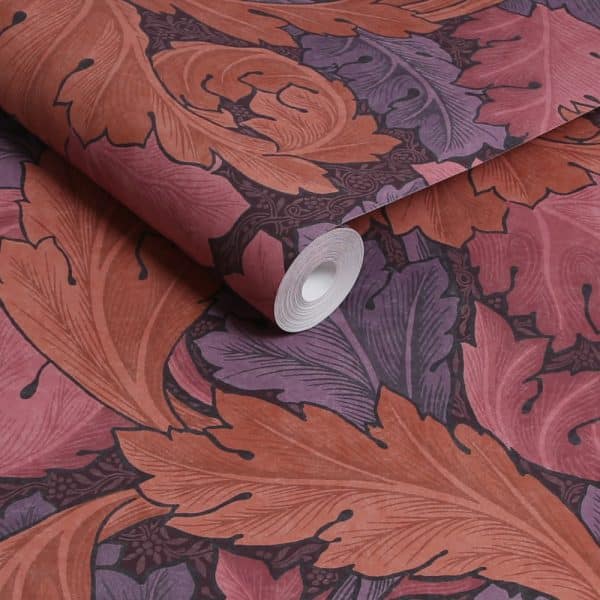 William Morris at Home Acanthus Plum tapetti 124223