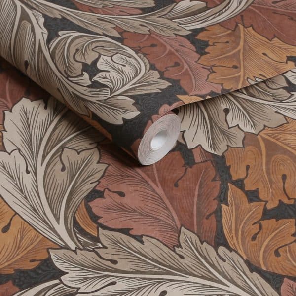 William Morris at Home Acanthus Burnt Orange tapetti 124224
