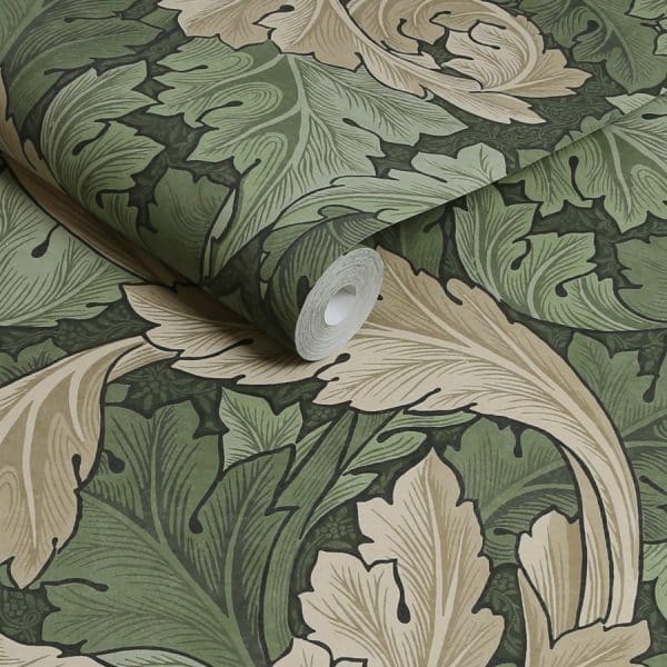 William Morris at Home Acanthus Green tapetti 124227