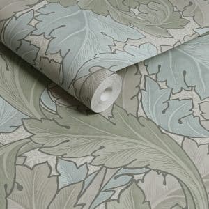 William Morris at Home Acanthus Sage & Duck Egg tapetti 124228