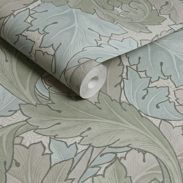 William Morris at Home Acanthus Sage & Duck Egg tapetti 124228