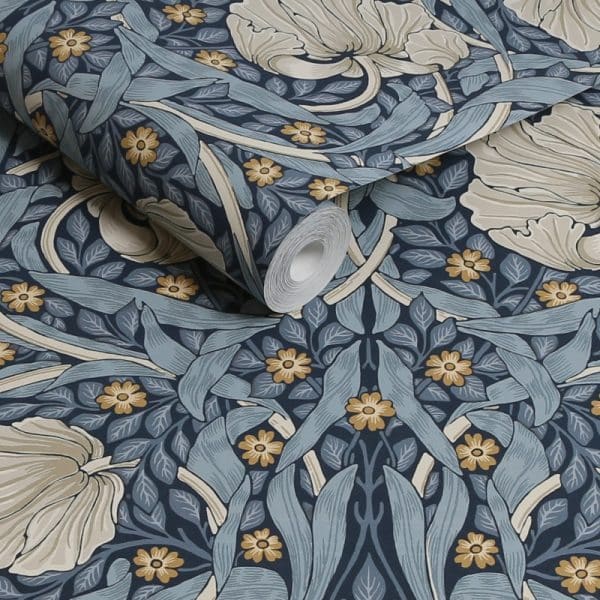 William Morris at Home Pimpernel Blue tapetti 124241