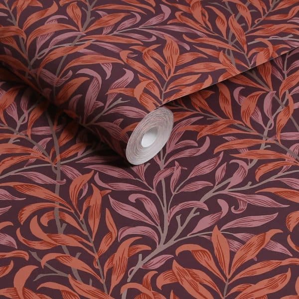 William Morris at Home Willow Bough Plum tapetti 124243