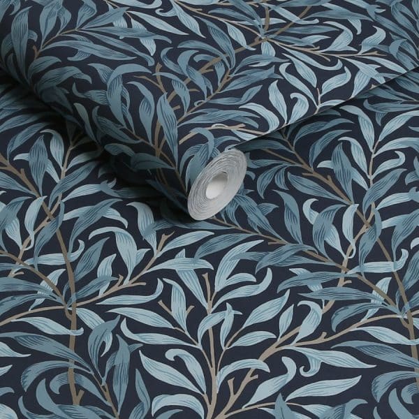 William Morris at Home Willow Bough Deep blues tapetti 124246