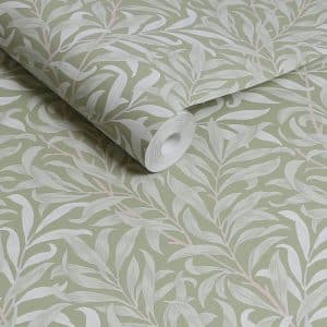 William Morris at Home Willow Bough Sage tapetti 124248