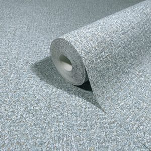 Ritus 35519 siniharmaa maalipintaa jäljittelevä metallinhohtoinen tapetti