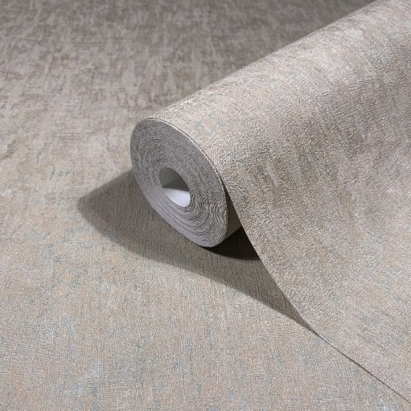 Ritus 35550 beige metallinhohtoinen struktuuritapetti