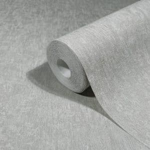 Ritus 35551 keskiharmaa metallinhohtoinen struktuuritapetti