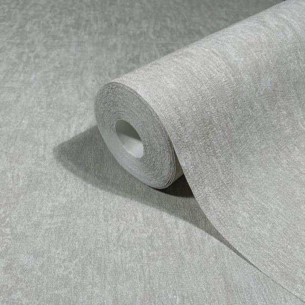 Ritus 35551 keskiharmaa metallinhohtoinen struktuuritapetti