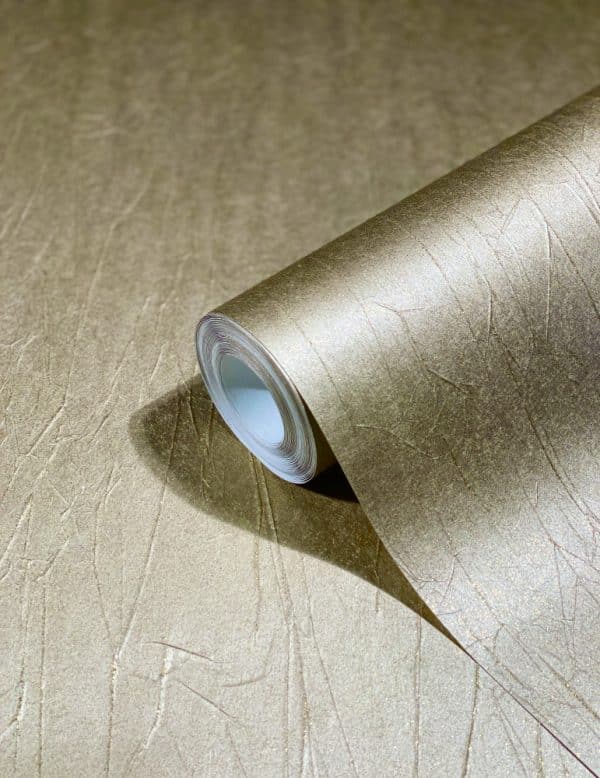 Crush Motion Shimmer fold 63415 kullan sävyinen helmiäishohtoinen ja glitterpintainen tapetti