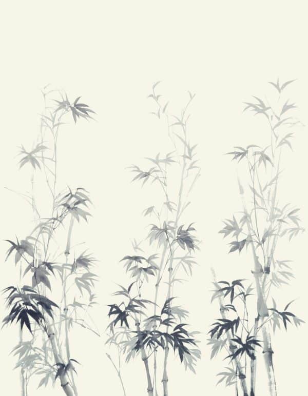 Crush Motion Bamboo whisper vaalea beige valokuvatapetti