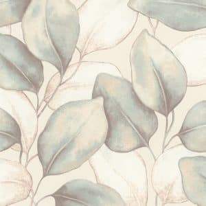 Incanto Natural glow turkoosi tapetti