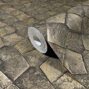 Eclectic Forged mosaic messinki tapetti