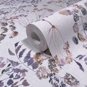 Pompöös Provence Bloomy violetti tapetti