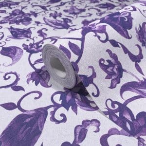 Pompöös Provence Petal violetti tapetti