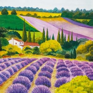 Pompöös Provence Village 35642 valokuvatapetti