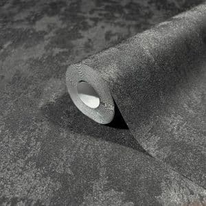 Pompöös Provence Reflect Tapetti Musta