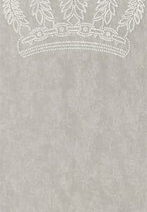 Pompöös Provence Crown vaalea beige paneeli tapetti