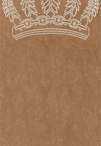 Pompöös Provence Crown pronssi paneeli tapetti