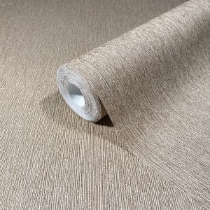 Urban Nature pähkinänruskea tekstiilikuviotapetti 35355