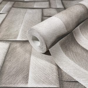 Urban Nature geometrinen kangaskuvioitu tapetti 35385