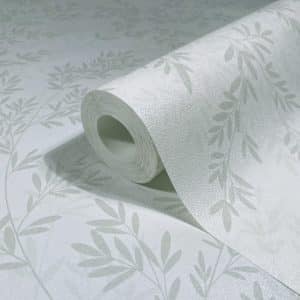 Oriana mintunvihreä lehvästö tapetti 89029