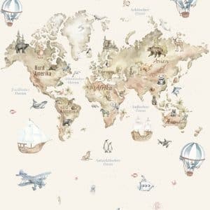 Oriana Seikkalija maailmankartta tapetti 96469