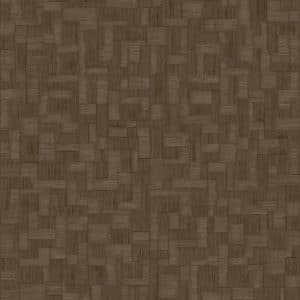 Structured Walls tummanruskea ruutu tapetti A85205