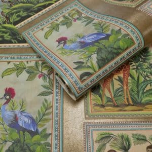 Wanderlust menagerie kulta tapetti 92010