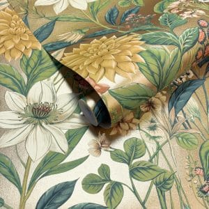 Wanderlust clematis kulta tapetti 92060