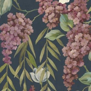 Wanderlust buddleia laivastonsininen kuvatapetti 99550