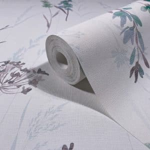 Fresh Up Vihreä Kukkainen Tapetti 88924